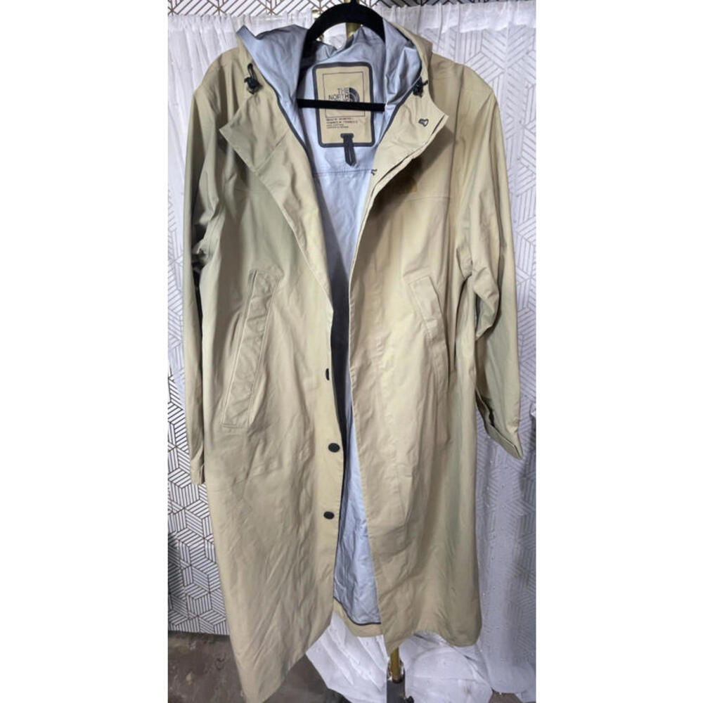 THE NORTH FACE Transverse GORE-TEX Trench Coat Unisex Tan Women L Men M MSRP$400